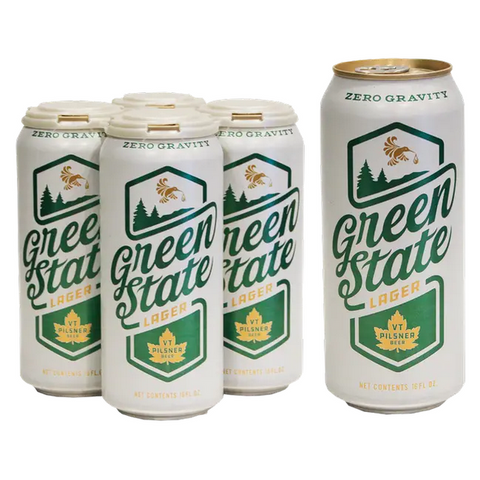 Zero Gravity Green State Lager 16oz