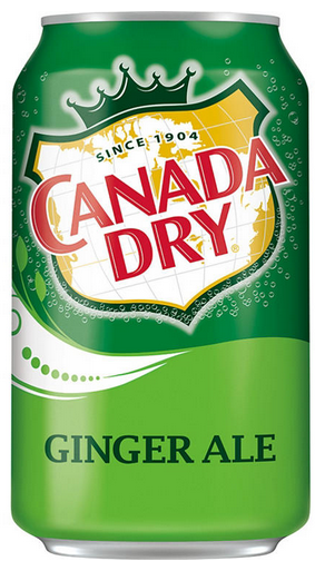 Canada Dry Ginger Ale Can 12oz