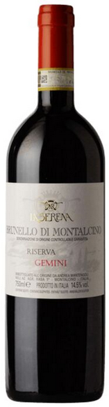 La Serena Brunello di Montalcino Riserva Gemini 2019
